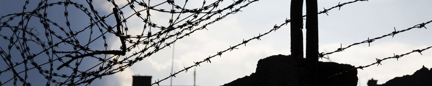 banner image of barbed wire fence